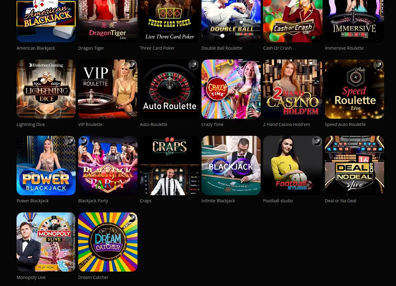 AMPM Casino gry i bonusy